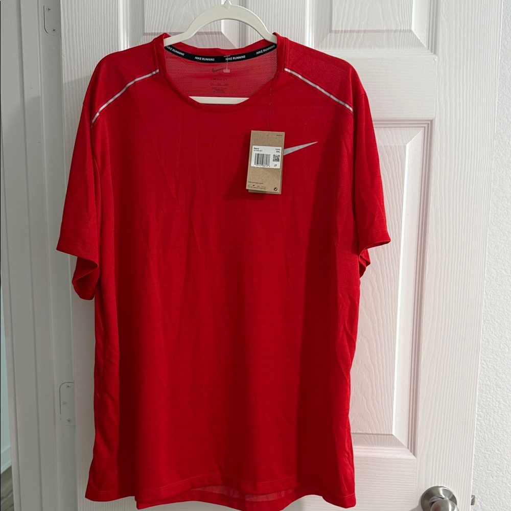 Nike Red Short Sleeve Tee